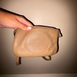 Tory Burch Tan Leather Crossbody Bag